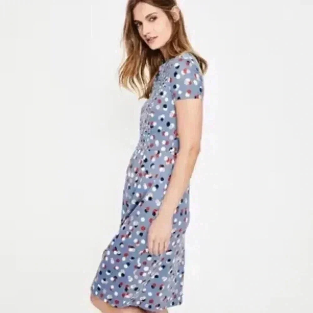 Boden Emory Jersey Dress 6R - Picture 3 of 14